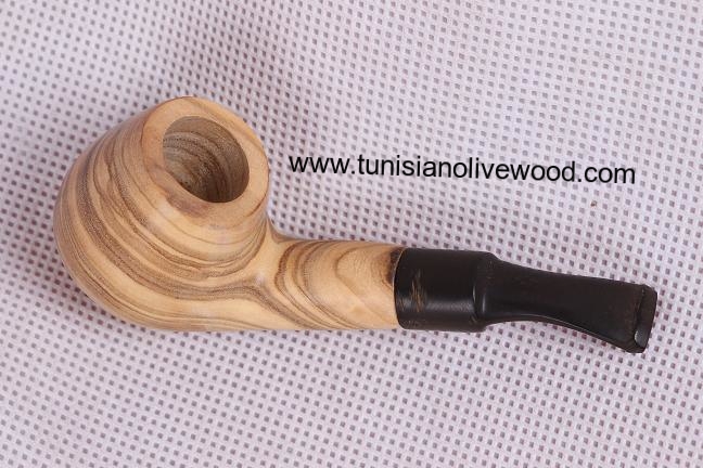 Natural olive wood Smoke Pipe 