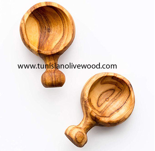Olive Wood Small Scoop